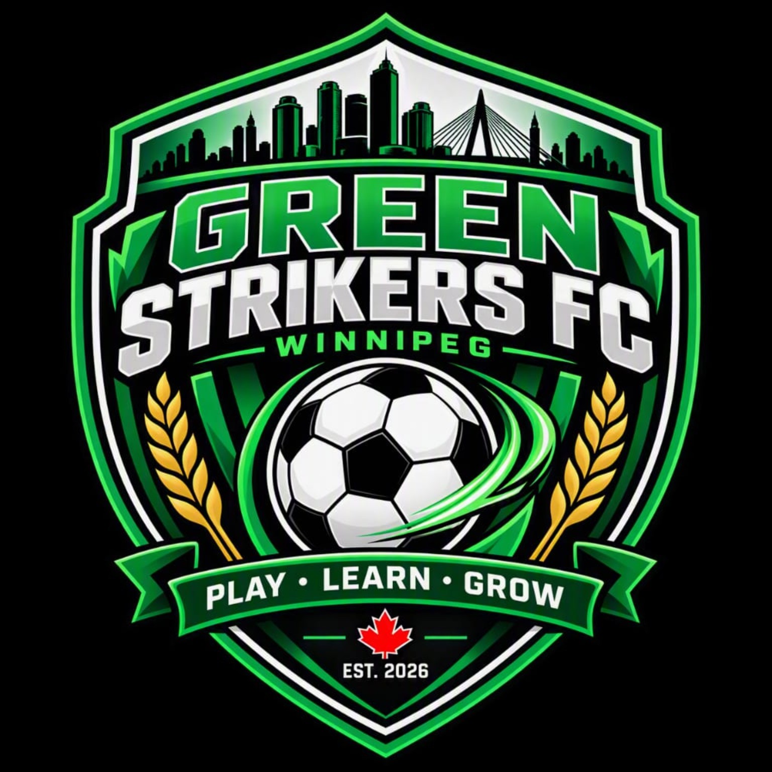 Green Strikers FC logo